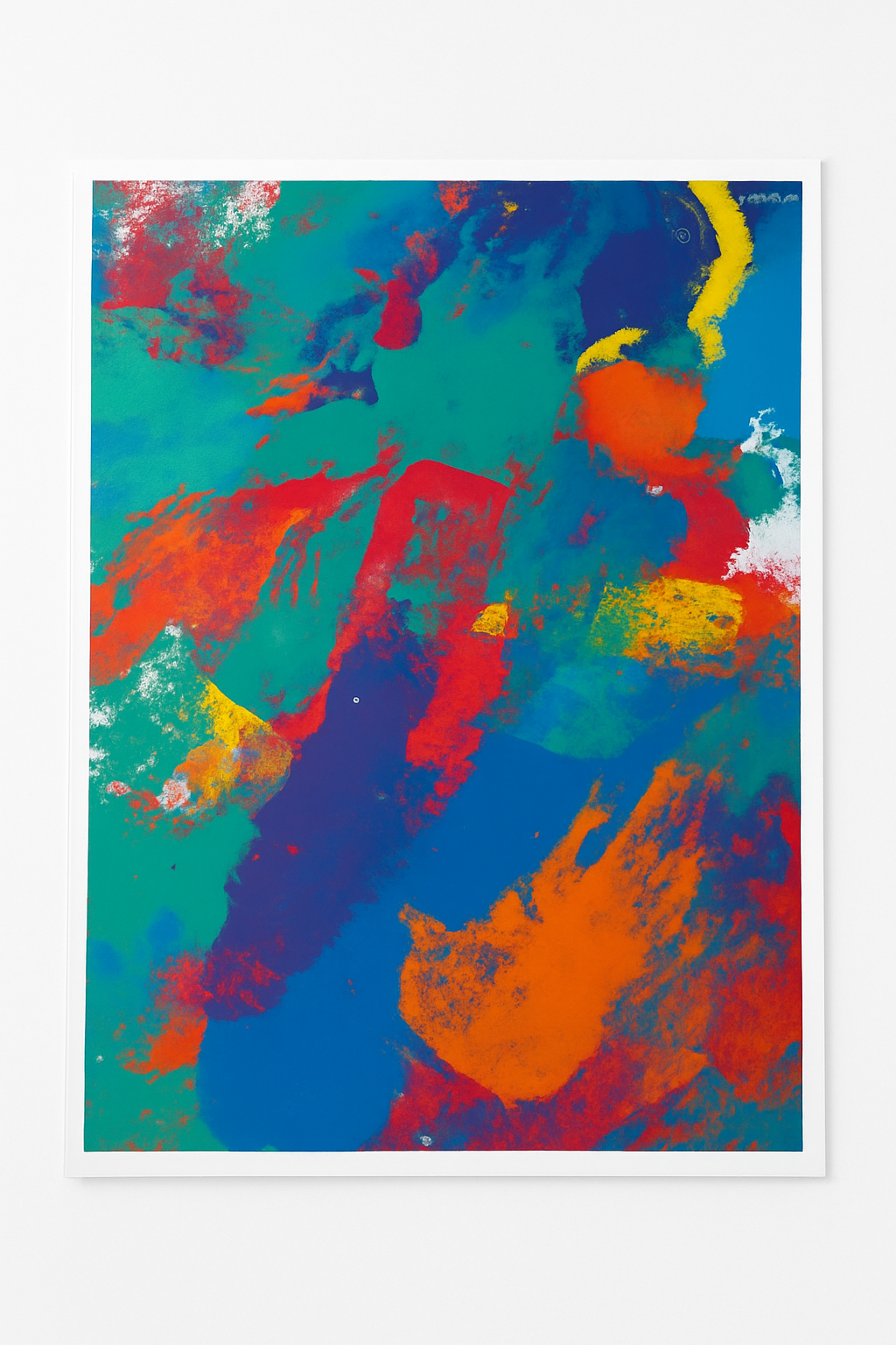 Peinture abstrait